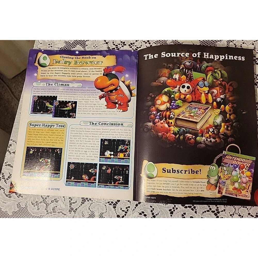 Yoshi's Story Nintendo 64 N64 (1998) Official Nintendo Player's Guide